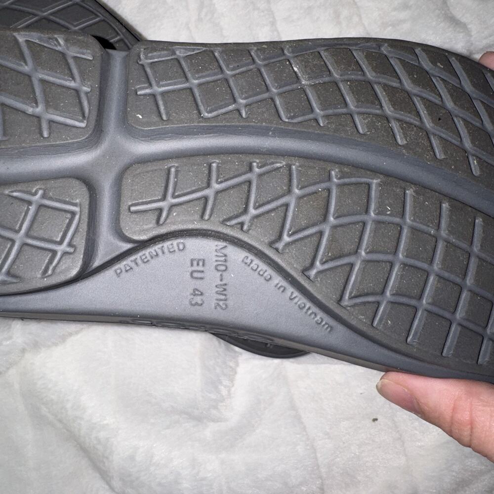 OOFOS OOriginal Unisex Slate Gray US Men's 10 Women's 12 - Picture 8 of 8